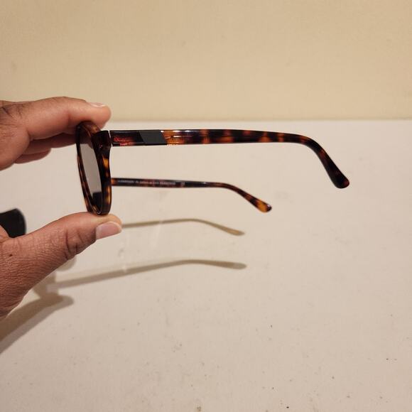 Westward Leaning Dyad 1.0 Womens Tortoise Shell Floating Bridge Sunglasses Brown main image 11